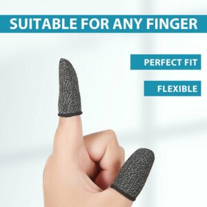 Mobile Phone PUBG Game Touch Screen Finger Sleeves Sweatproof Gloves