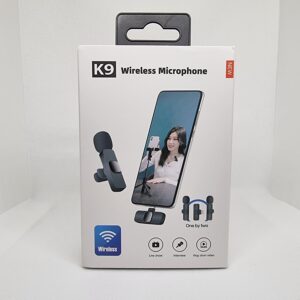 Wireless Clip-on Microphone 1-in-1