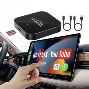 AI Box Y2 – Wireless Android Auto & CarPlay მოდული